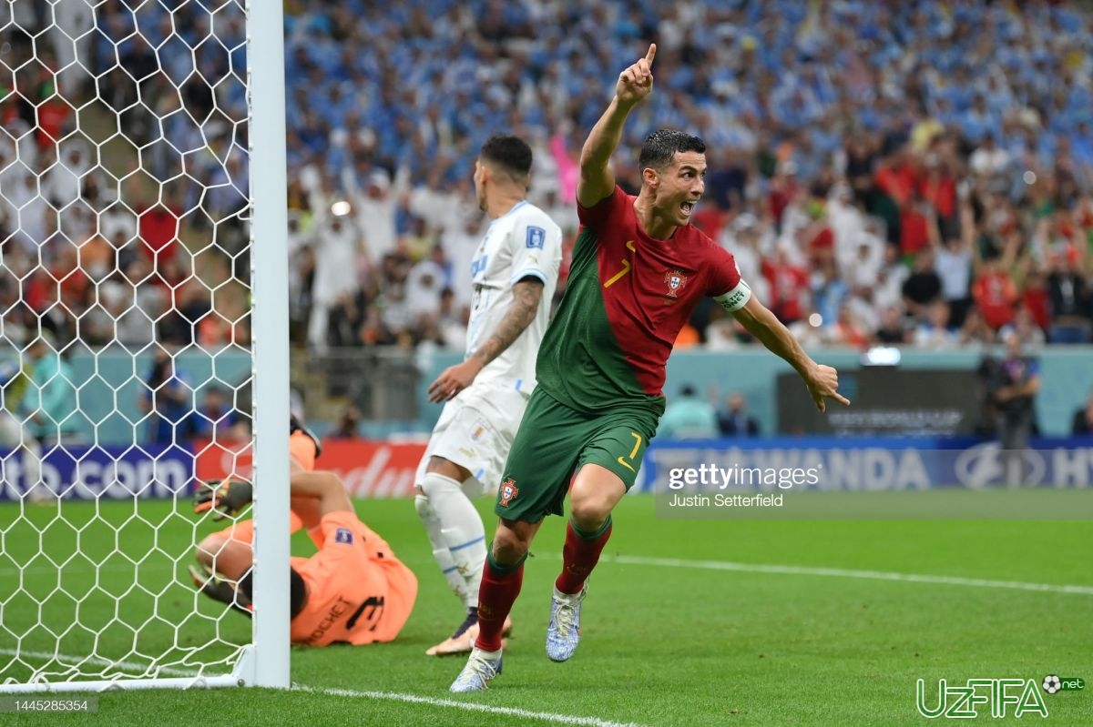                           Portugaliyaning Urugvayga urgan birinchi golida Ronaldu to'pga tegmagan. Bu datchik yordamida aniqlandi - FIFA		- uzfifa.net.