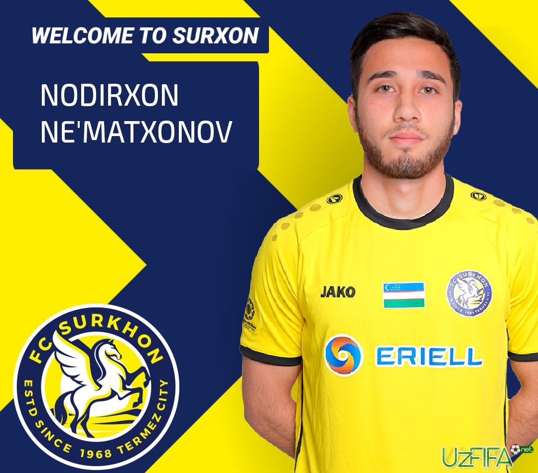                           Rasman: Nodirxon Nematxonov – "Surxon" futbolchilsi!		- uzfifa.net.