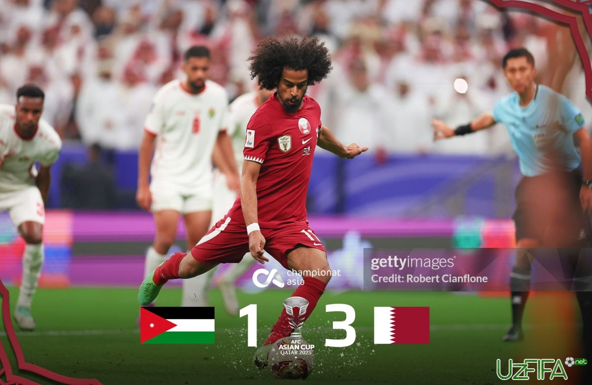                           Osiyo Kubogi-2023. Finalda 3ta penalti tepgan Qatar chempion bo'ldi		- uzfifa.net.