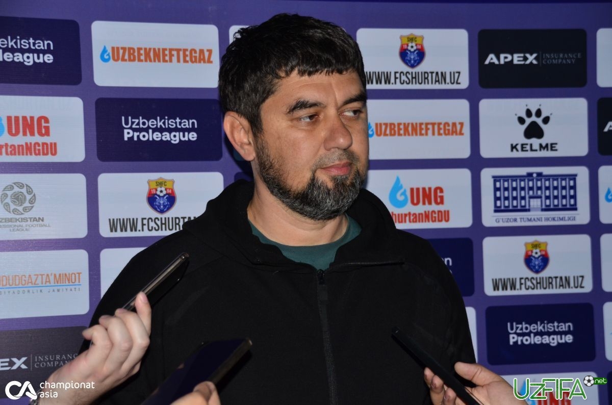               Video             SHuhrat Qurbonov: "Raqib darvozasiga gol ura olmayapmiz"		- uzfifa.net.