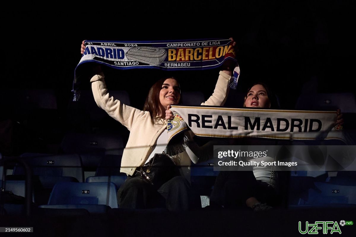               Live             La Liga. "Real Madrid" - "Barselona" 0:1 (matnli translyaciya)		- uzfifa.net.