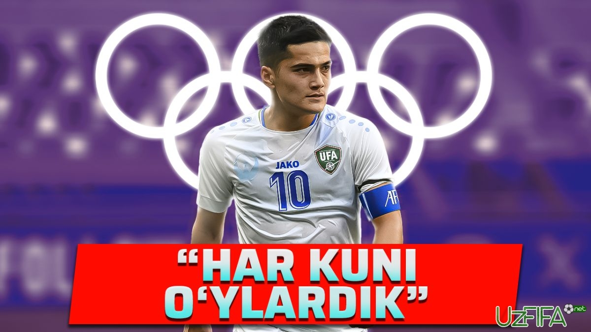               Video             Jasur Jaloliddinov: "Olimpiadaga chiqish haqida har kuni o'ylardik"		- uzfifa.net.