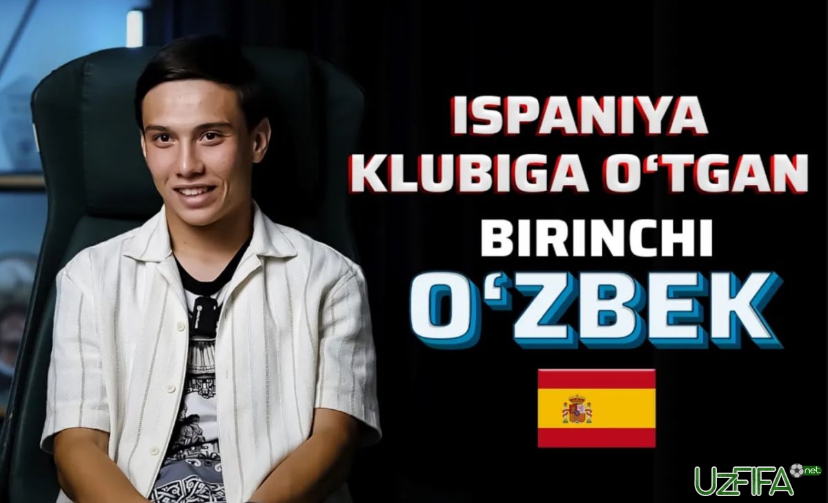               Video             La Liga klubi bilan shartnoma tuzgan Lazizbek Mirzaev bilan eksklyuziv intervyu 		- uzfifa.net.