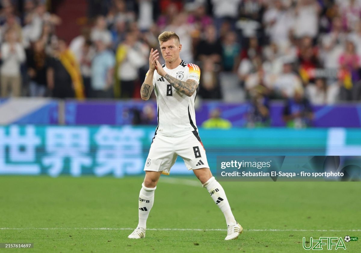                           Toni Kroos SHotlandiyaga qarshi bahsda bergan paslarining 99% aniq bo'ldi		- uzfifa.net.