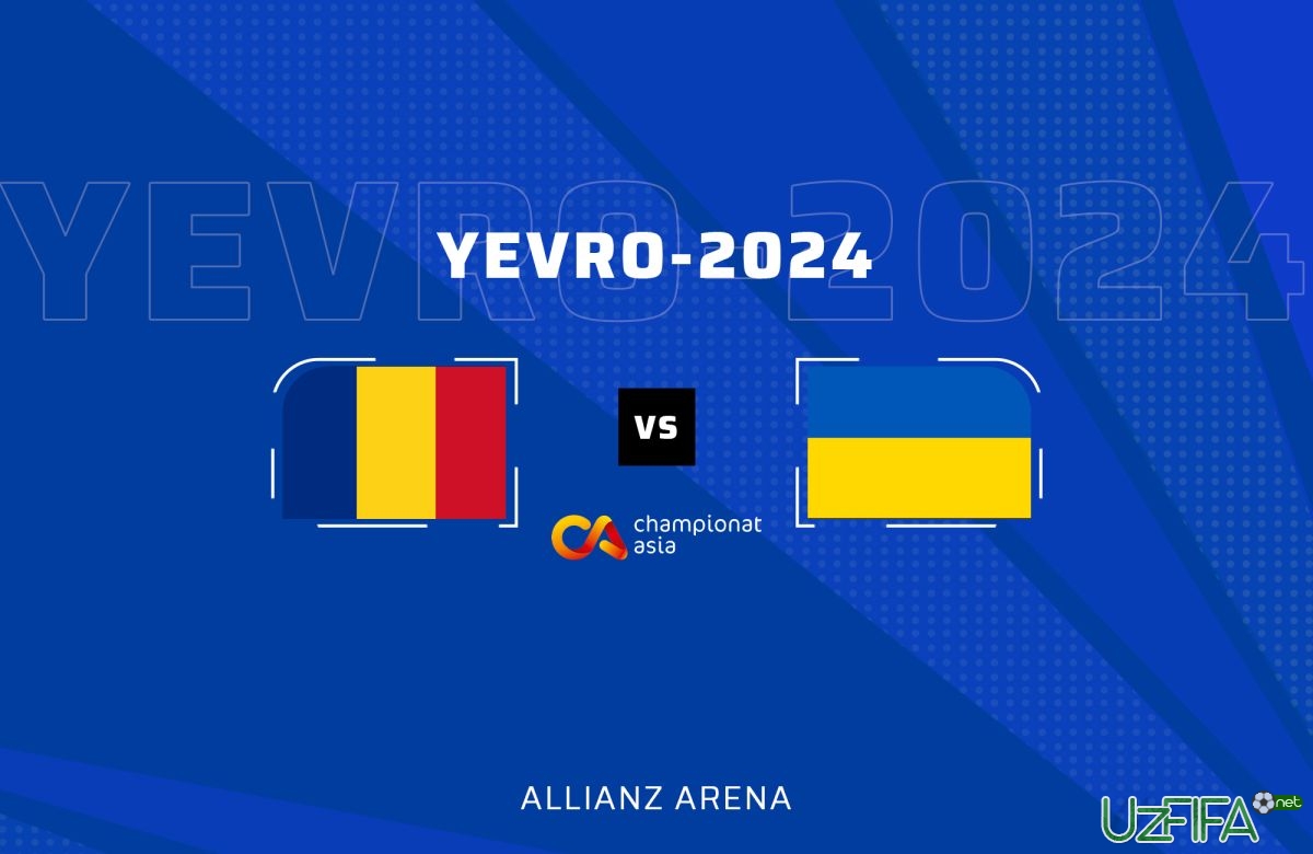               Live             Evro-2024. Ruminiya - Ukraina 3:0 (matnli translyaciya)		- uzfifa.net.