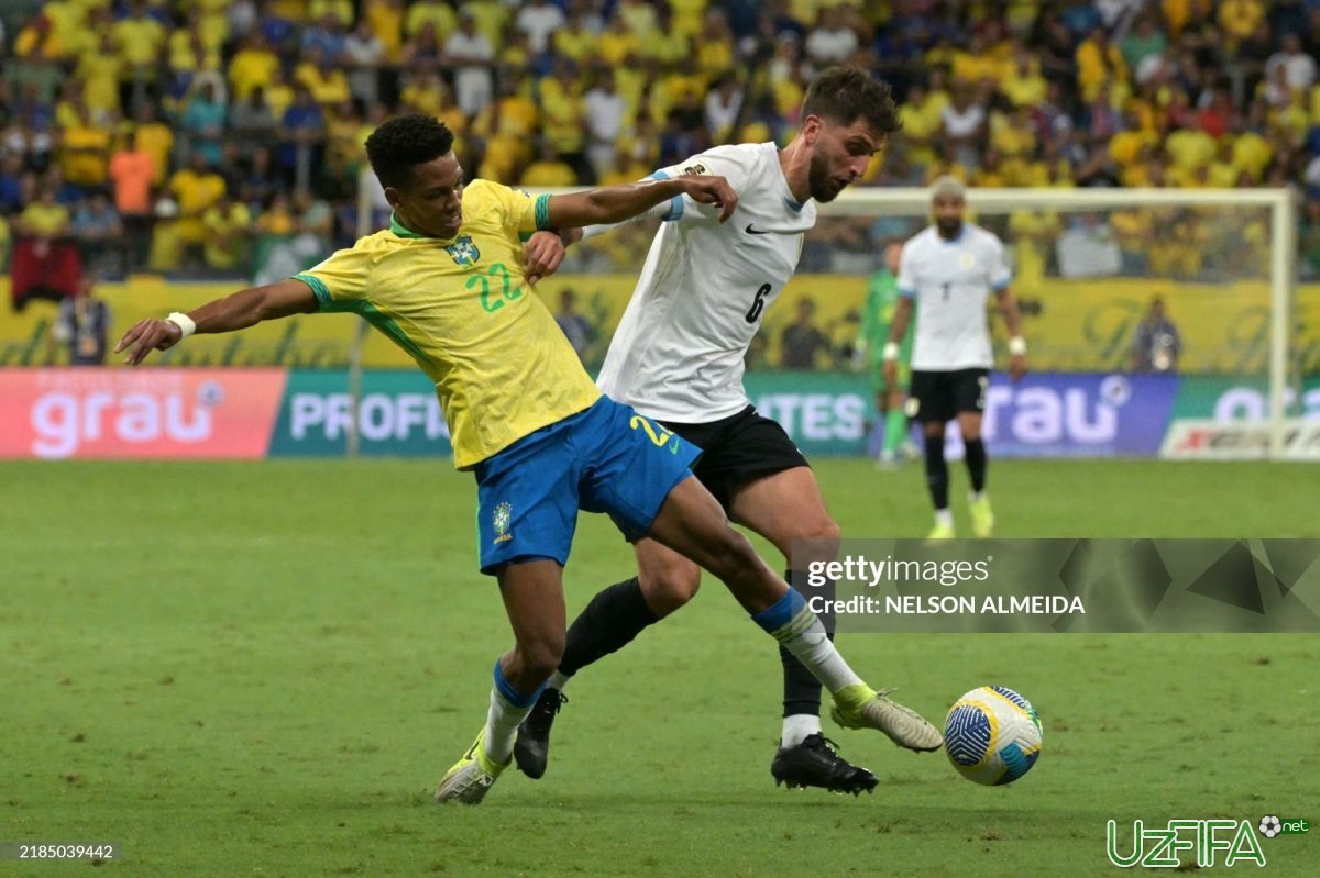               Video             JCH-2026 saralash. Braziliya va Urugvay o'zaro durang o'ynadi, Argentinada qiyin g'alaba va boshqa natijalar		- uzfifa.net.