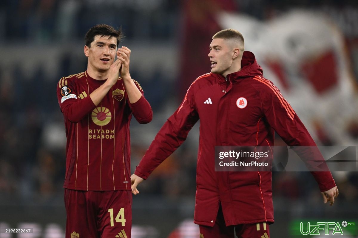 Evropa Ligasi. SHomurodov va "Roma" "Portu"ga qarshi - pley-off bosqichiga qura tashlandi - uzfifa.net.