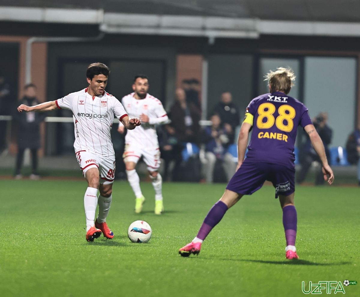 Turkiya. Ikki futbolchisi chetlatilgan "Sivasspor" mag'lub bo'ldi, Turg'unboev to'liq o'ynadi - uzfifa.net.