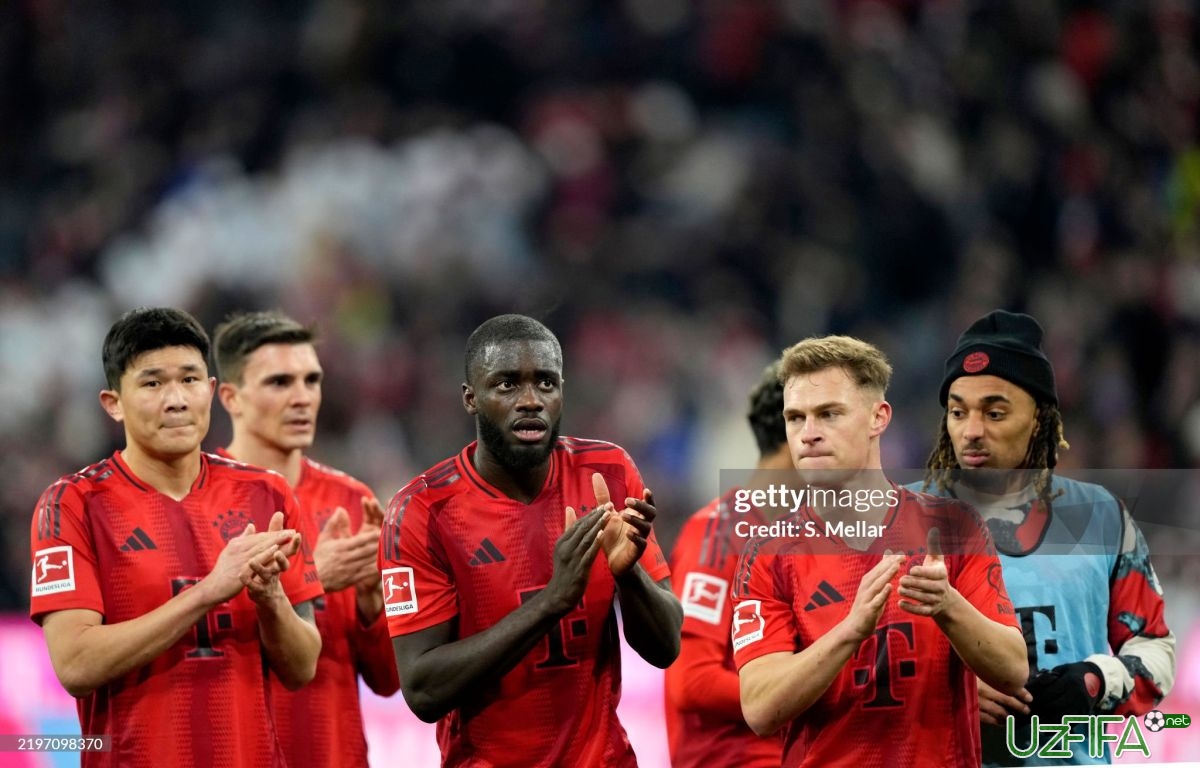 Bundesliga. "Bavariya" va "Xolshteyn Kiel" o'rtasidagi o'yinda 7ta gol urildi, "Borussiya" mehmonda "Xaydenxaym"dan ustun keldi - uzfifa.net.