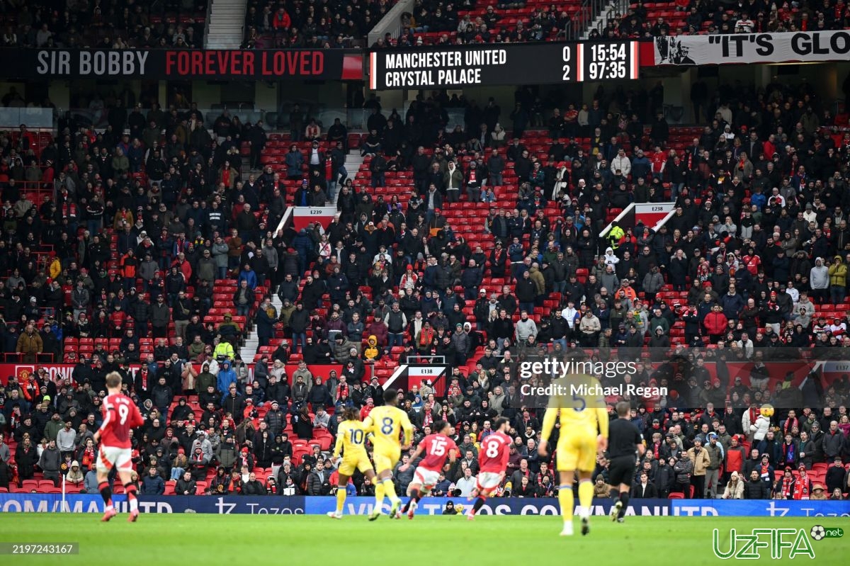 "Orzular teatri"? MYU "Old Trafford"dagi oxirgi oltita o'yinning beshtasida mag'lub bo'ldi - uzfifa.net.