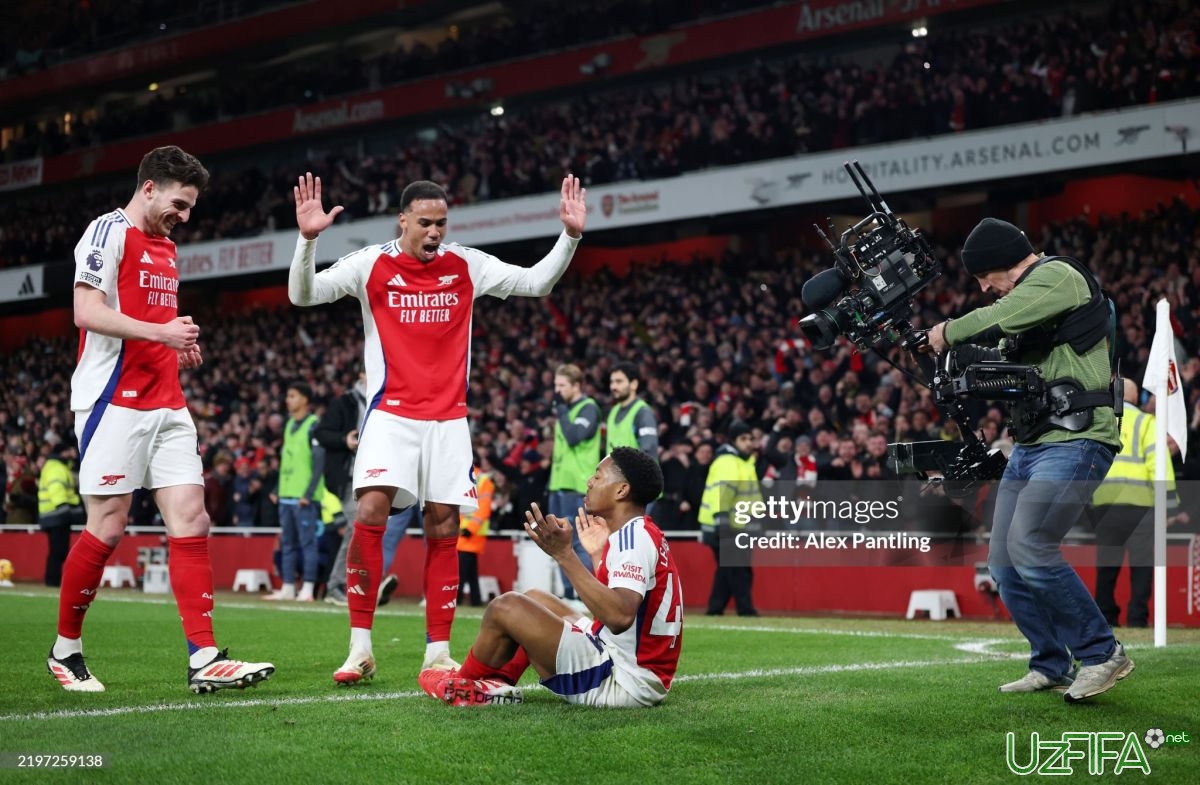 APL. "Arsenal" o'z maydonida "Manchester Siti"ga 5ta gol urdi, Abduqodir Husanov maydonga tushmadi - uzfifa.net.