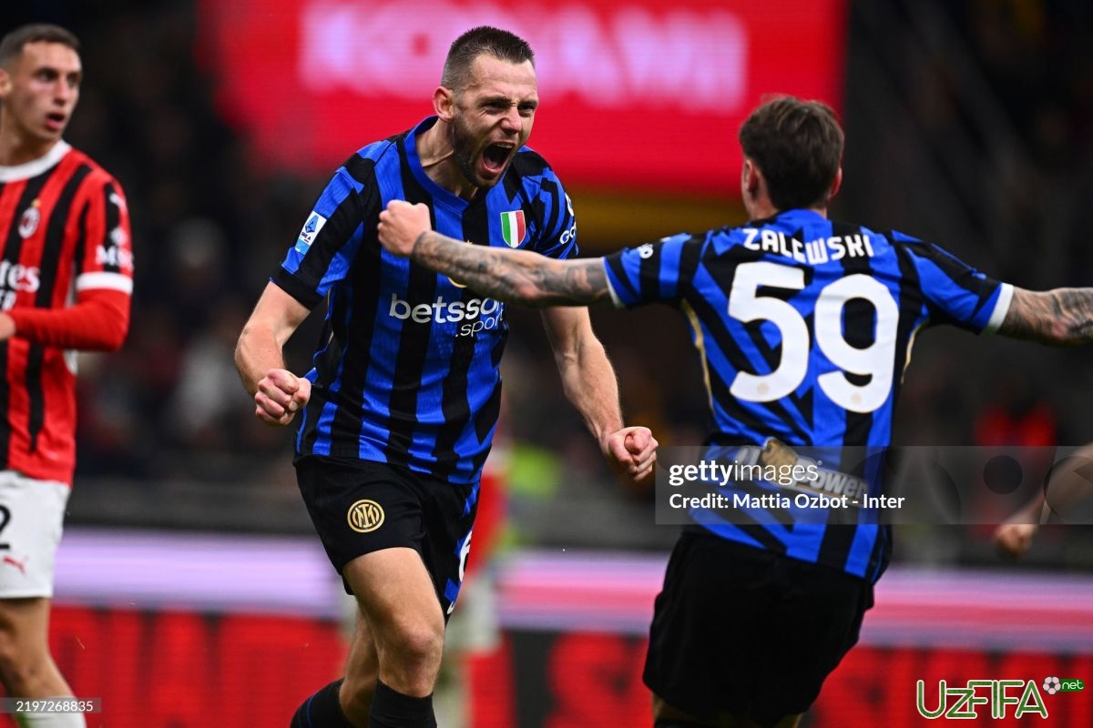 Video A Seriya. "Inter" "Milan"ga qarshi o'yinning oxirgi daqiqalarida mag'lubiyatdan qutulib qoldi - uzfifa.net.