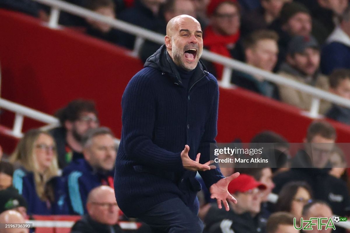 Pep Gvardiola yirik mag'lubiyatdan so'ng: "Himoyada yaxshi harakat qildik" - uzfifa.net.