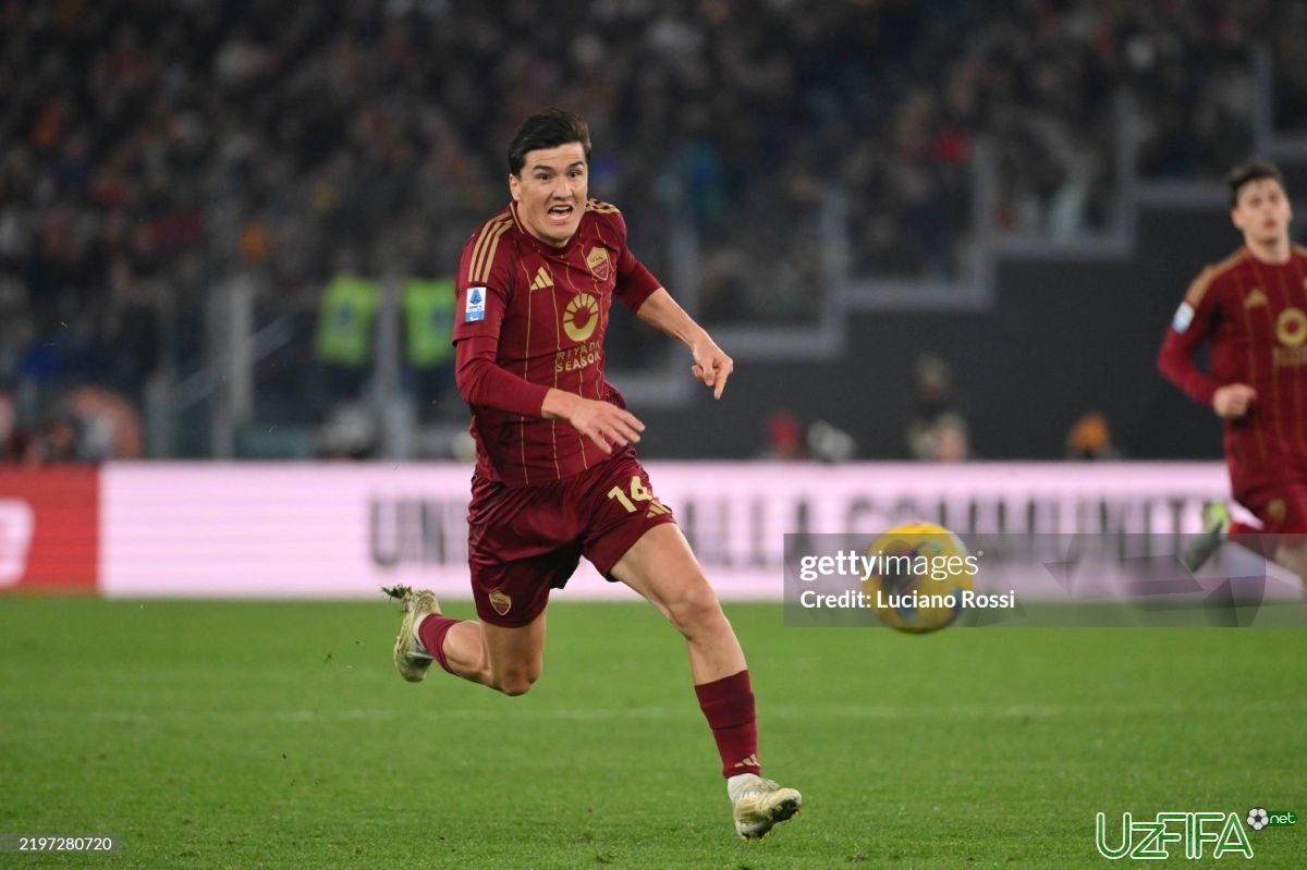 Video A Seriya. "Roma" – "Napoli" 1:1, SHomurodov o'yinni asosiy tarkibda boshladi - uzfifa.net.