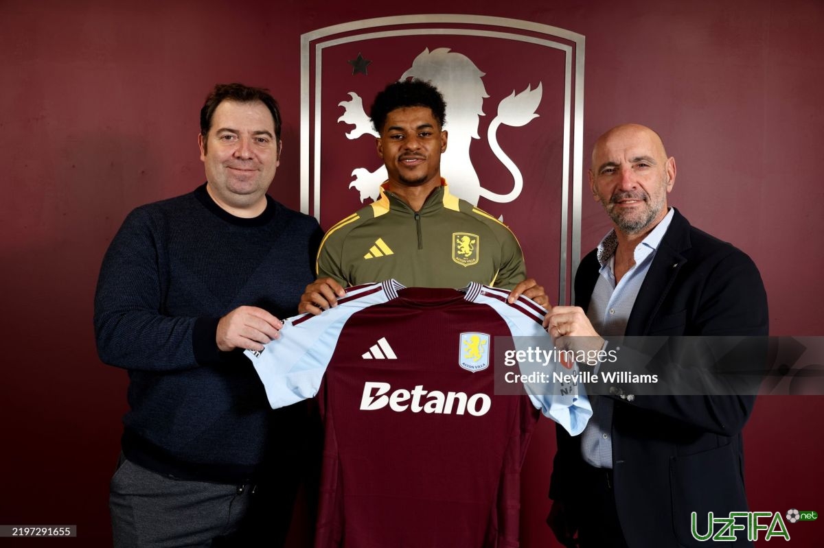 Sancho Reshfordning "Aston Villa"ga o'tganiga munosabat bildirdi - uzfifa.net.