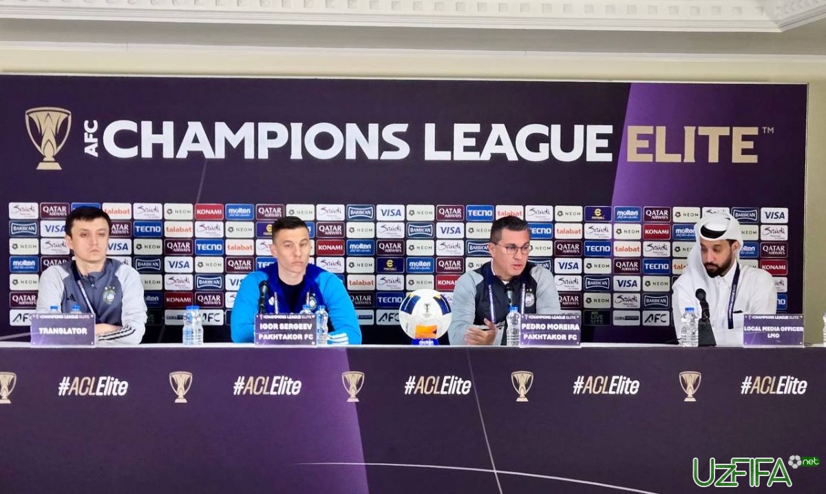 "Paxtakor" bosh murabbiyi: "Bizni yaxshi darajadagi raqib bilan keskin o'yin kutmoqda" - uzfifa.net.