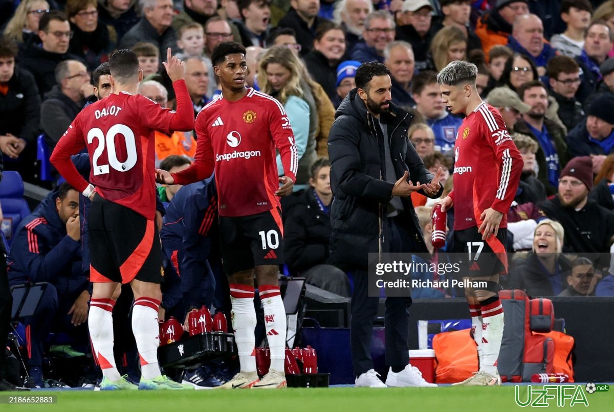 MYU eng yaxshi hujumchisini qo'yib yubordi – ularning hujumi "CHempionship" darajasida. Zirkze klubga munosib emas, Garnacho ham yaxshiolatda emas, Xoylund – to'purarmas" - uzfifa.net.