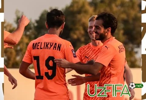 Nazorat o'yini. "Navbahor" Dubayda Armaniston jamoasiga mag'lub bo'ldi - uzfifa.net.