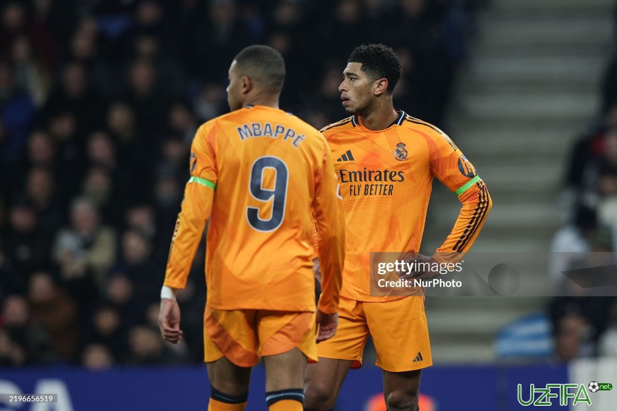 Mbappe va Bellingem Kubok doirasida "Leganes" bilan o'ynamaydi. "Real" o'yinchilarga "Atletiko" va "Man Siti" bilan o'yinlar oldidan tatil berdi - uzfifa.net.