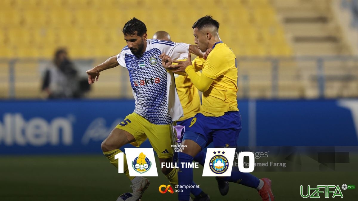 Elit OCHL. "Paxtakor" Qatarda birorta aniq zarba bermay yutqazdi - uzfifa.net.