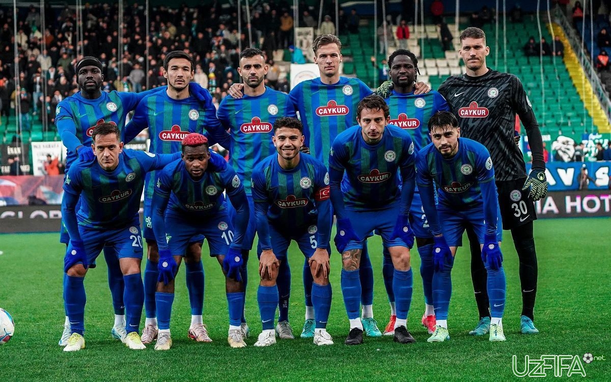                           "Rizespor" - "Anqaraguchu". Aliqulov asosiy tarkibda		- uzfifa.net.