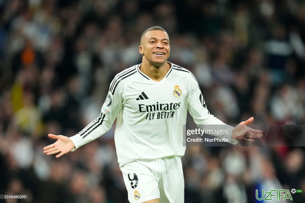 Mbappe "Real"ning yanvar oyidagi eng yaxshi o'yinchisi bo'ldi - uzfifa.net.