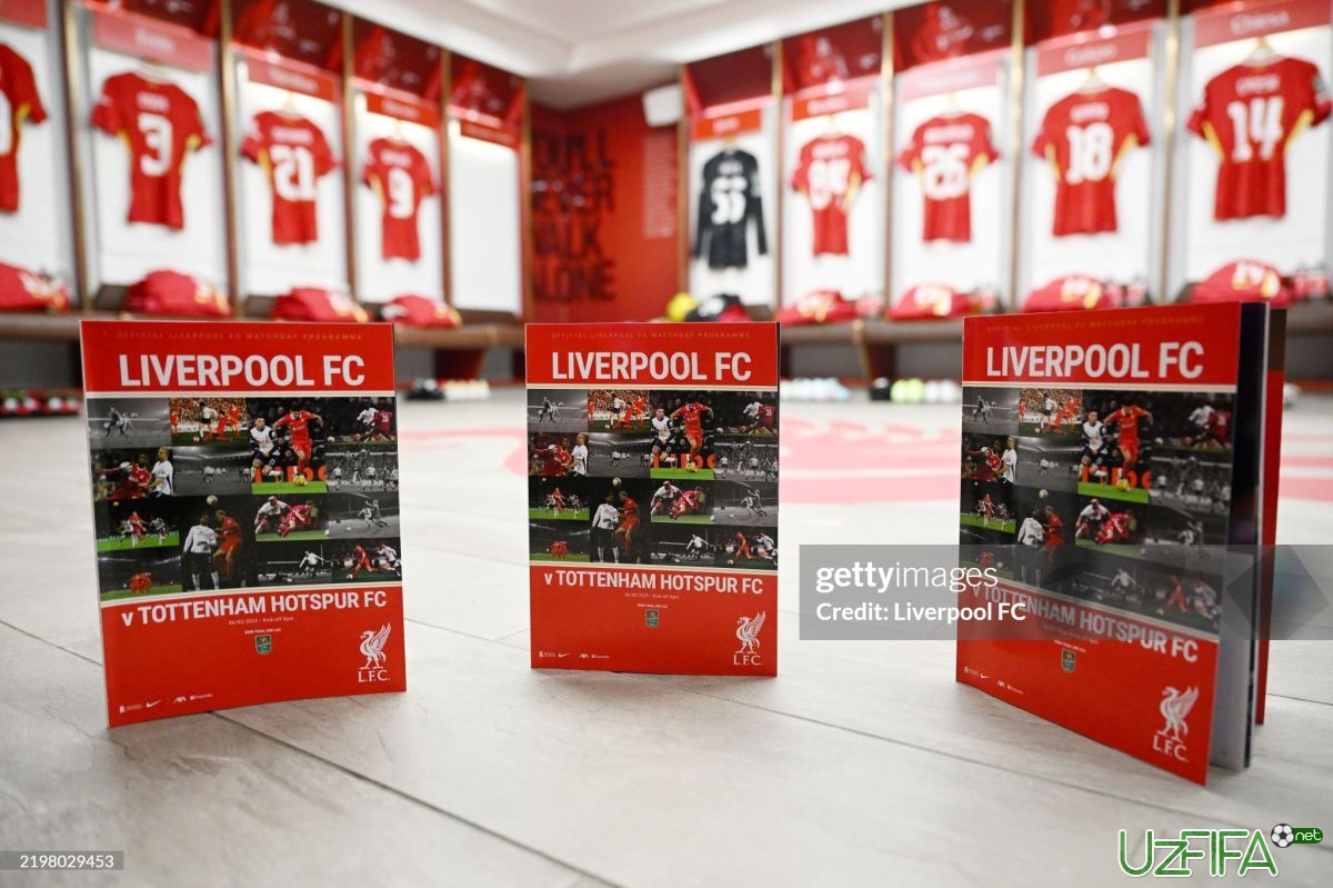 Angliya Liga Kubogi yarim finali. "Liverpul" - "Tottenxem" bahsi asosiy tarkiblari malum! - uzfifa.net.