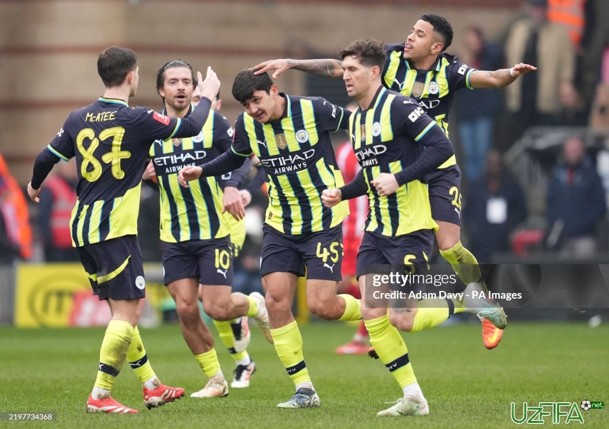                           Angliya Kubogi. Husanov va De Bryuynening gollari "Siti"ni keyingi bosqichga olib chiqdi		- uzfifa.net.