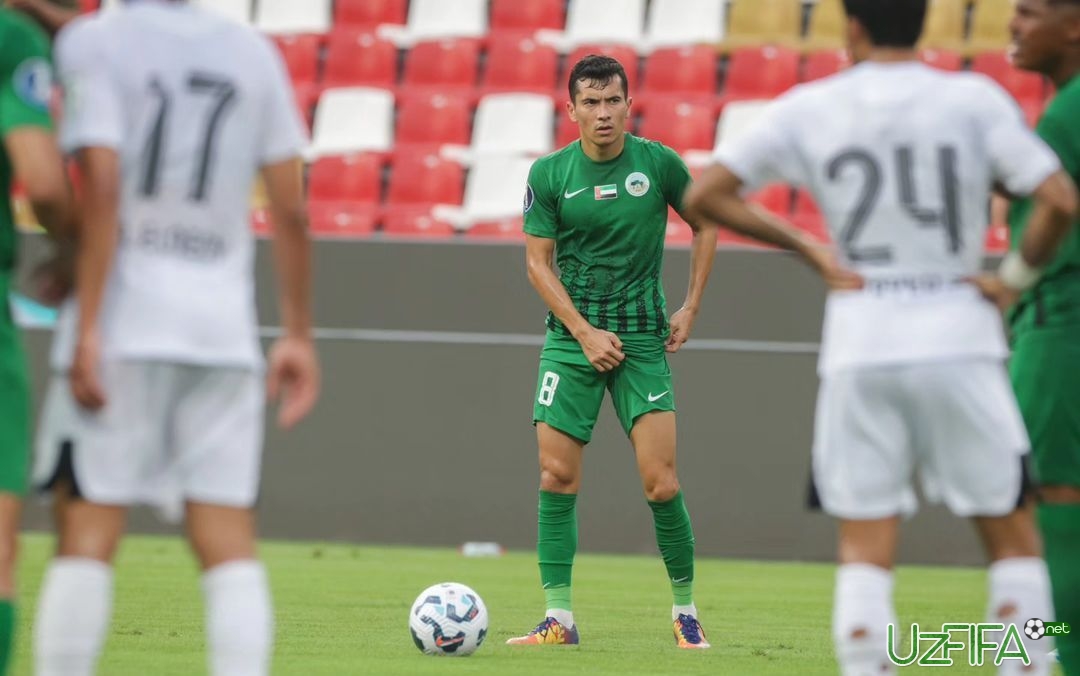                           "Al Bateh" safarda "Al Ain"ga mag'lub bo'ldi. Aziz G'aniev 85 daqiqa o'ynadi		- uzfifa.net.