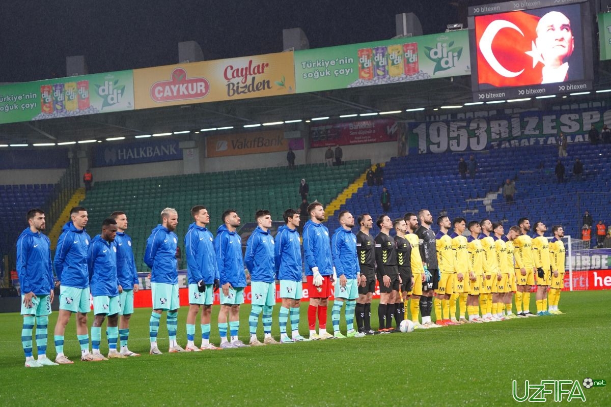                           "Qosimposho" - "Rizespor". Aliqulov zaxirada		- uzfifa.net.