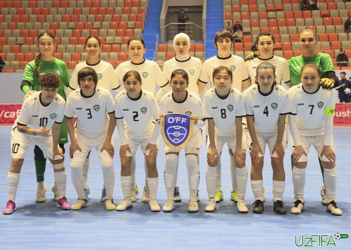                           CAFA ayollar futzal musobaqasi. O'zbekiston ilk turda Eronga yirik hisobda mag'lub bo'ldi		- uzfifa.net.