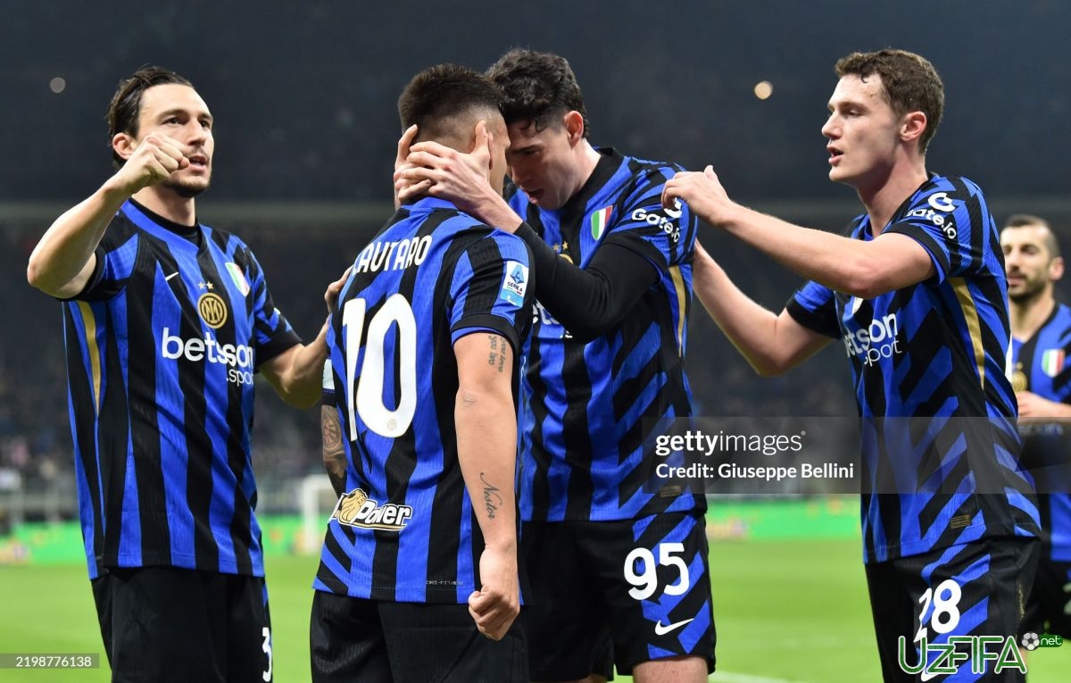 A Seriya. "Inter" g'alaba qozondi va jadval etakchisidan 1 ochkoga ortda qolmoqda - uzfifa.net.