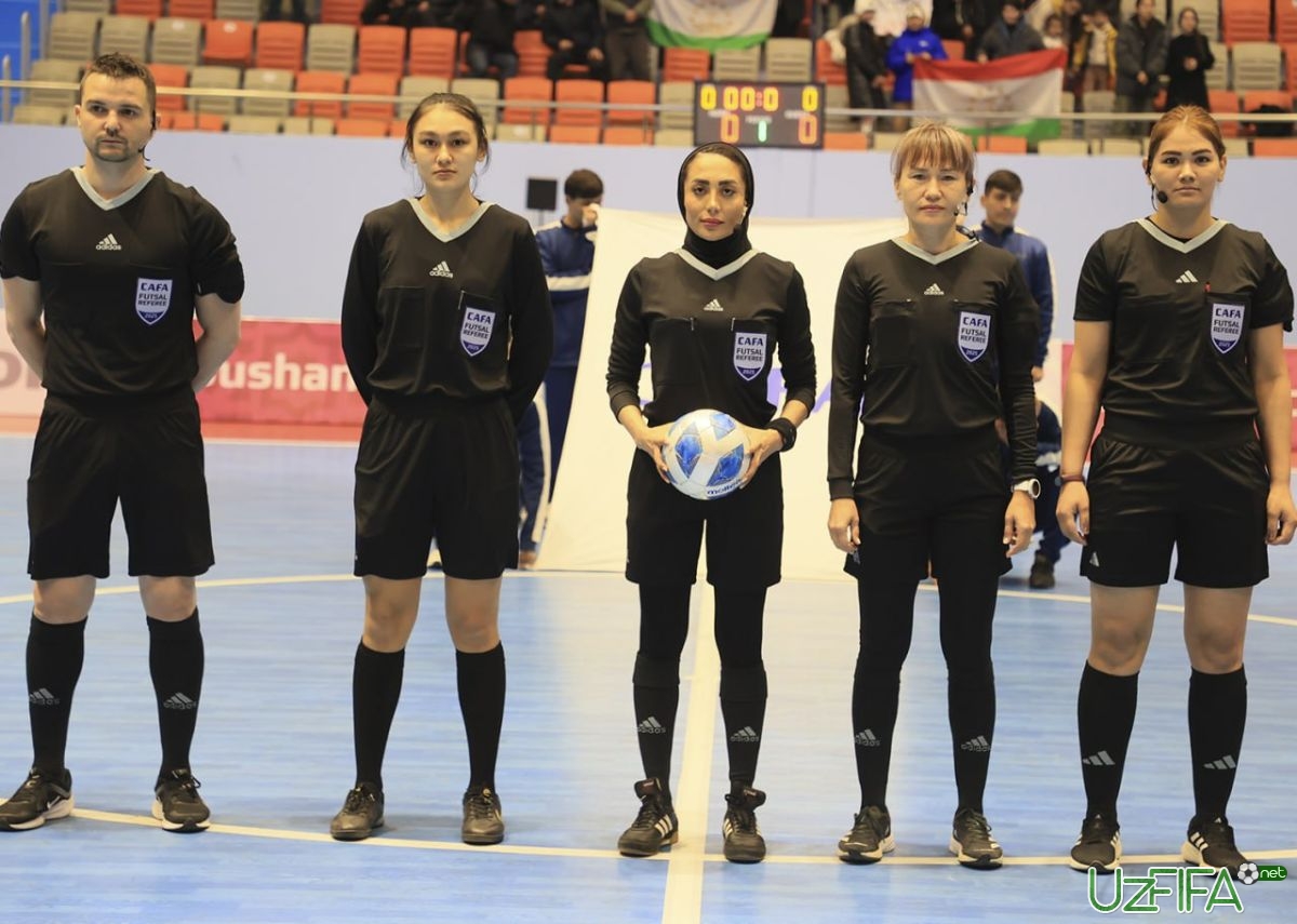O'zbekistonlik ayol hakamlar CAFA turnirida ish olib bormoqda - uzfifa.net.