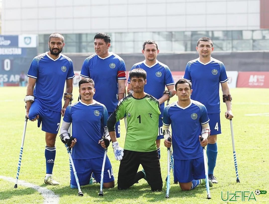                           O'zbekiston amputantlar terma jamoasi Osiyo chempionati finaliga chiqdi!		- uzfifa.net.