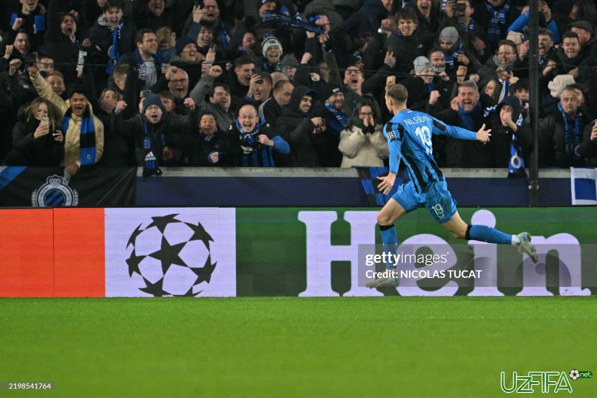                           ECHL. "Bryugge" 90+4 daqiqada urilgan gol evaziga dastlabki o'yinda "Atalanta"dan ustun keldi		- uzfifa.net.