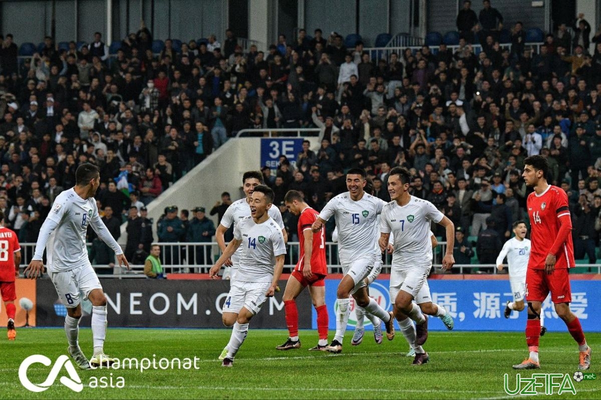                           U-20 Osiyo kubogi. O'zbekiston musobaqaning dastlabki turlarida mag'lubiyatga uchramagan 		- uzfifa.net.