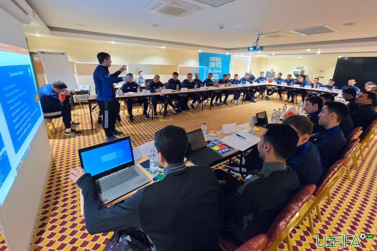               Foto             O'zbekistonlik hakamlar Turkiyada yig'in o'tkazmoqda		- uzfifa.net.