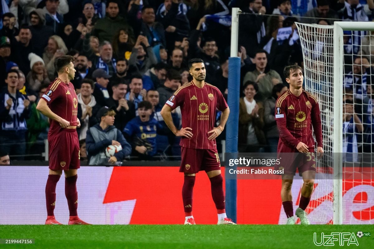 Evropa ligasi. Shomurodov maydonga tushmagan o'yinda "Roma"dan durang va boshqa natijalar - uzfifa.net.