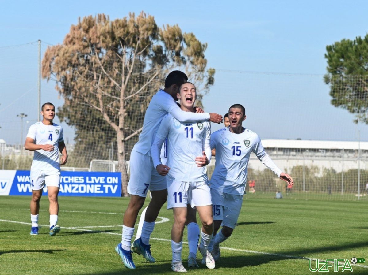                           U-17 xalqaro o'rtoqlik turniri. O'zbekiston Chexiyani mag'lubiyatga uchratdi		- uzfifa.net.