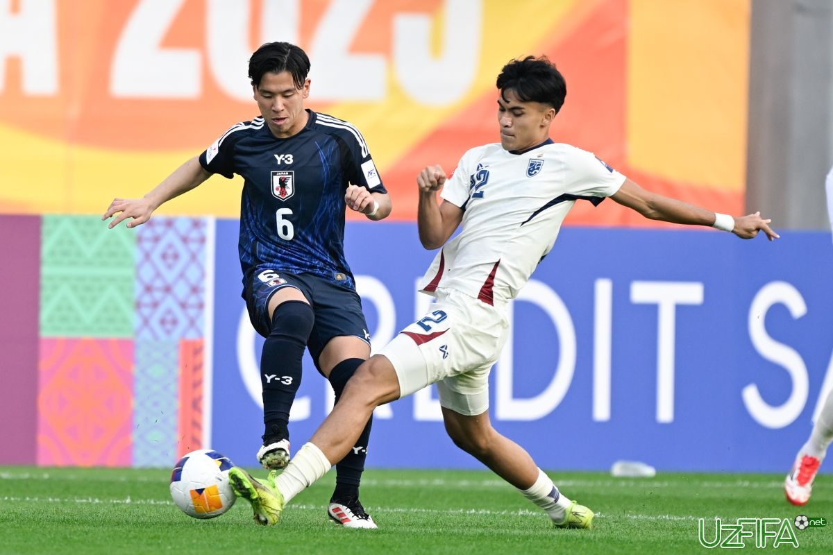                           U-20 Osiyo Kubogi. Yaponiya Tailandni yirik hisobda engdi		- uzfifa.net.