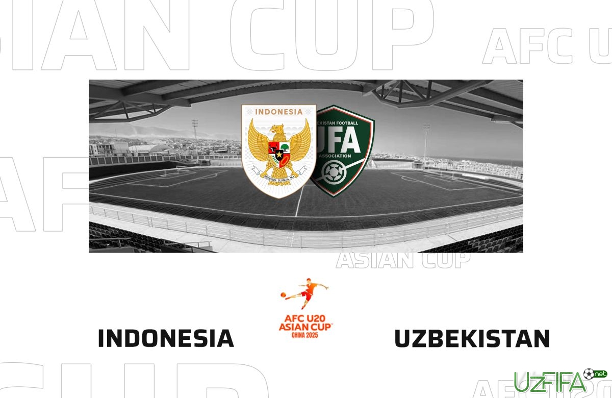 Live U-20 Osiyo kubogi. Indoneziya – O'zbekiston (matnli translyaciya) - uzfifa.net.