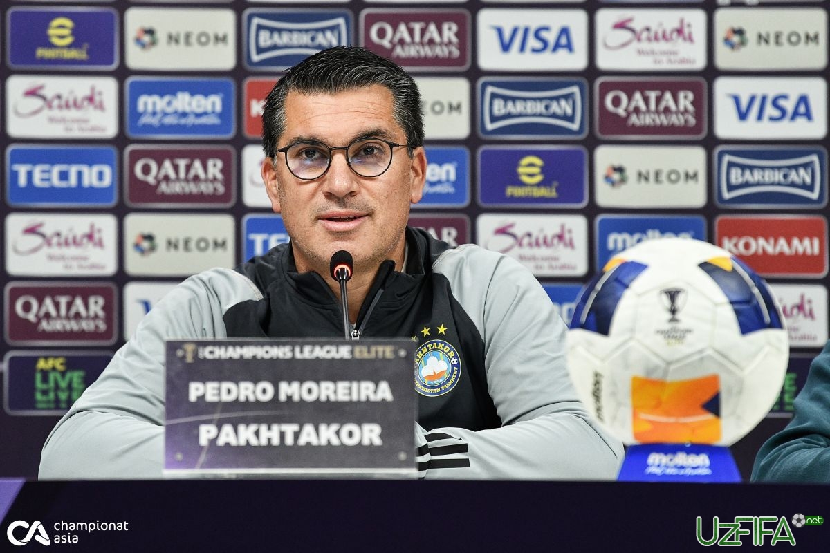 Pedru Moreyra "Al Sadd"ga qarshi kechadigan bahs oldidan nimalar dedi?(to'liq matbuot anjumani) - uzfifa.net.