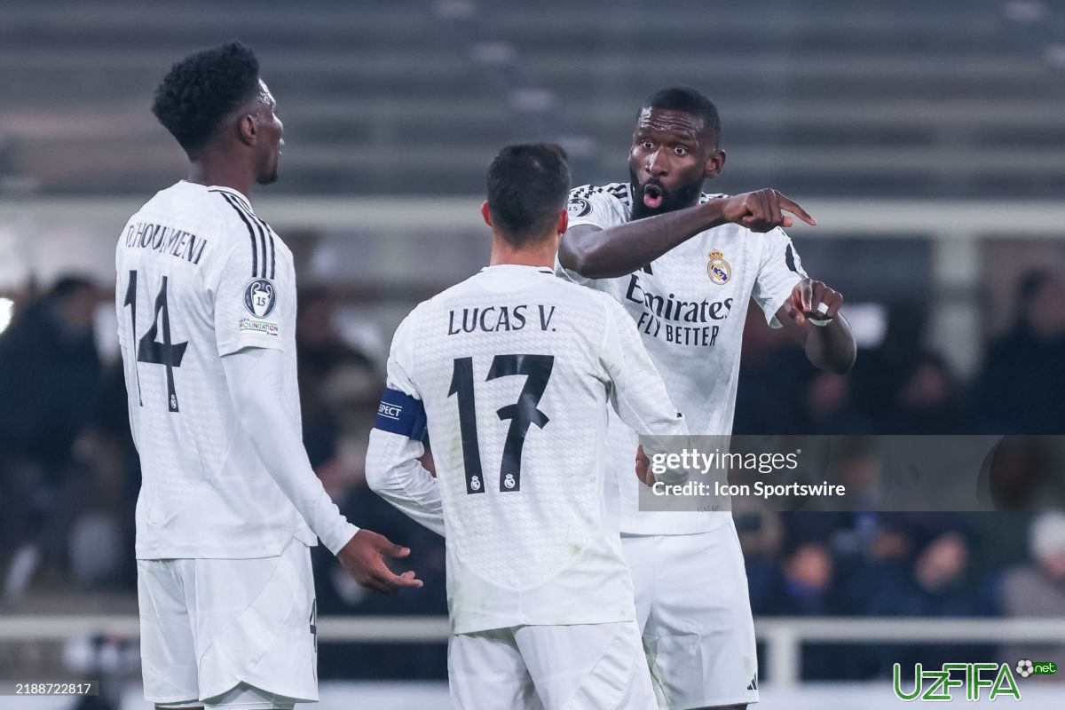                           "Real" himoyachilaridan biri "Man Siti"ga qarshi o'yingacha tiklanmaydi		- uzfifa.net.