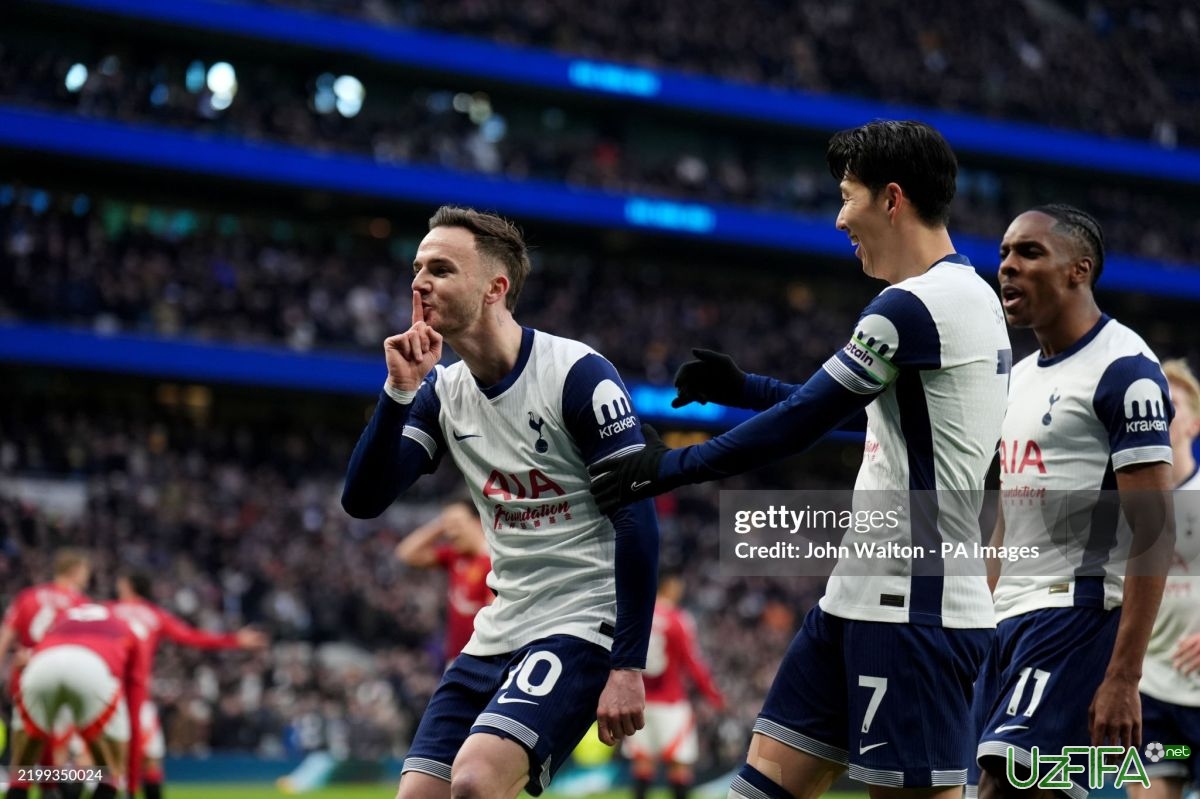 APL. "Manchester Yunayted" mehmonda "Tottenxem"ga yutqazdi va 15-o'rinda qoldi - uzfifa.net.