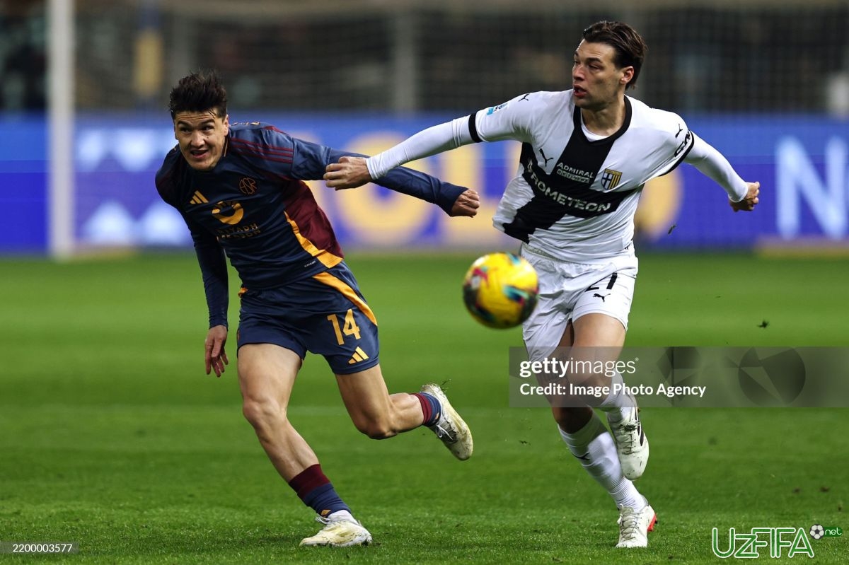 A Seriya. "Roma" mehmonda "Parma" ustidan g'alaba qozondi. Shomurodovning ajoyib pasi raqib futbolchisi chetlatilishiga sabab bo'ldi - uzfifa.net.