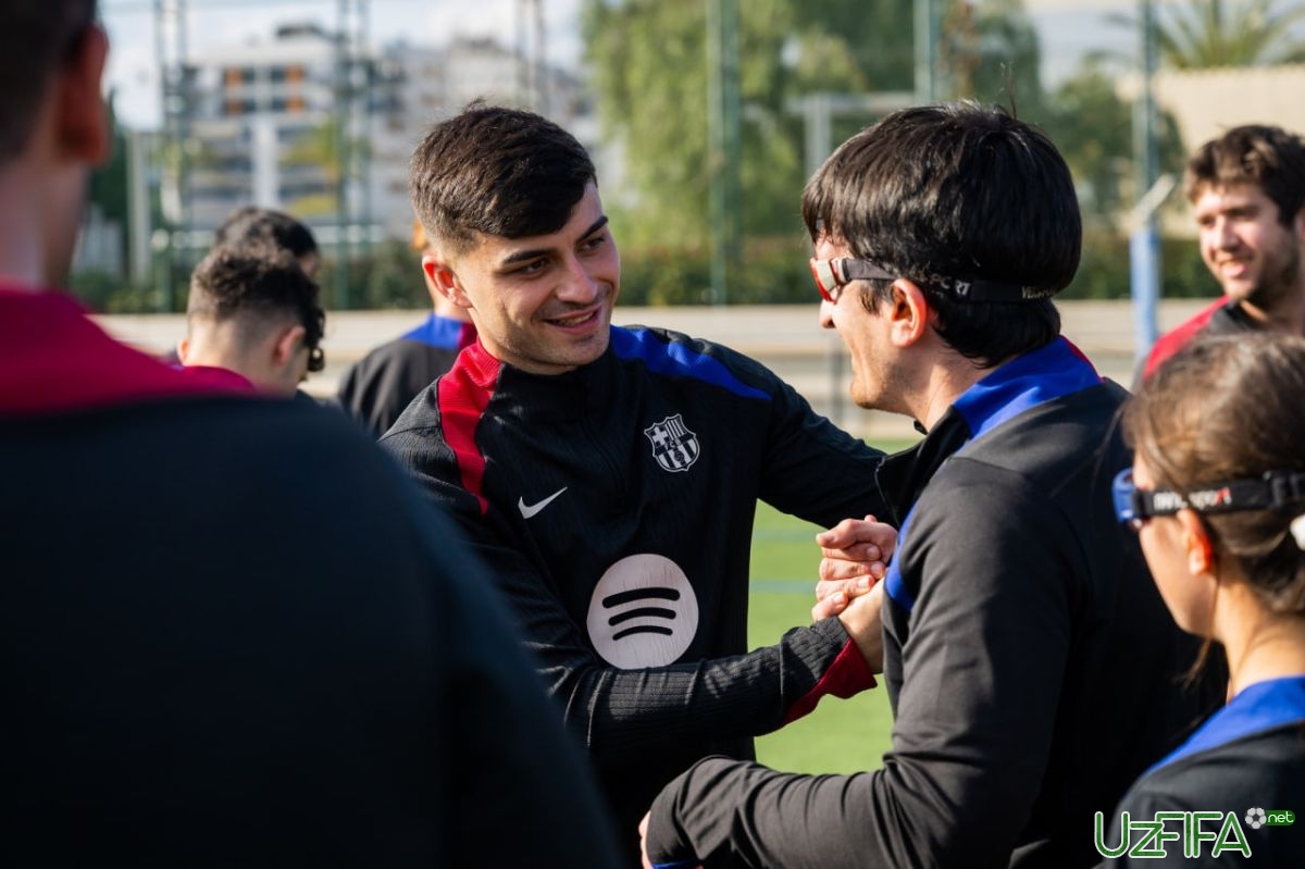                           Pedri "Barselona" fondining elchisiga aylandi		- uzfifa.net.