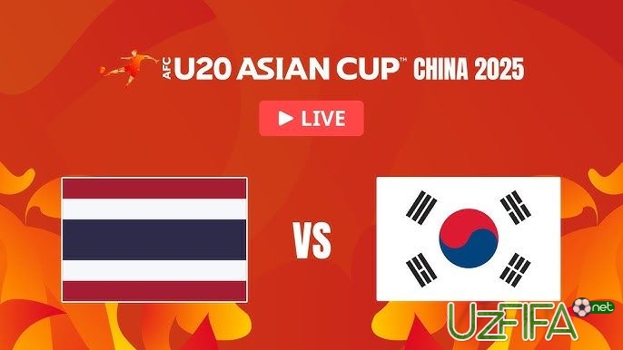               Live             U-20 Osiyo Kubogi. Tailand Koreya bilan bahs yuritmoqda (onlayn hisob)		- uzfifa.net.