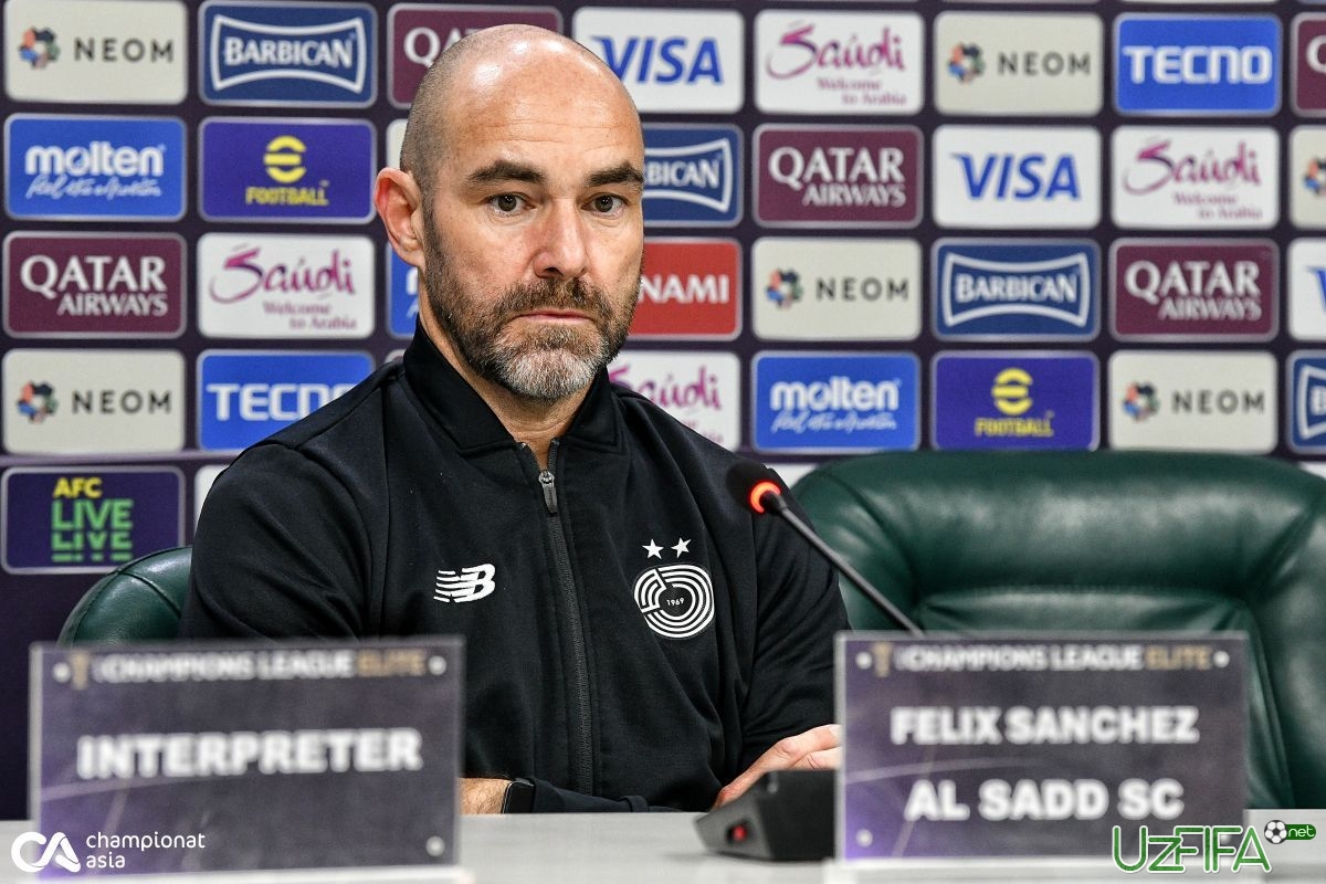 Feliks Sanches: "Natija biz uchun quvonarli bo'lmadi" - uzfifa.net.