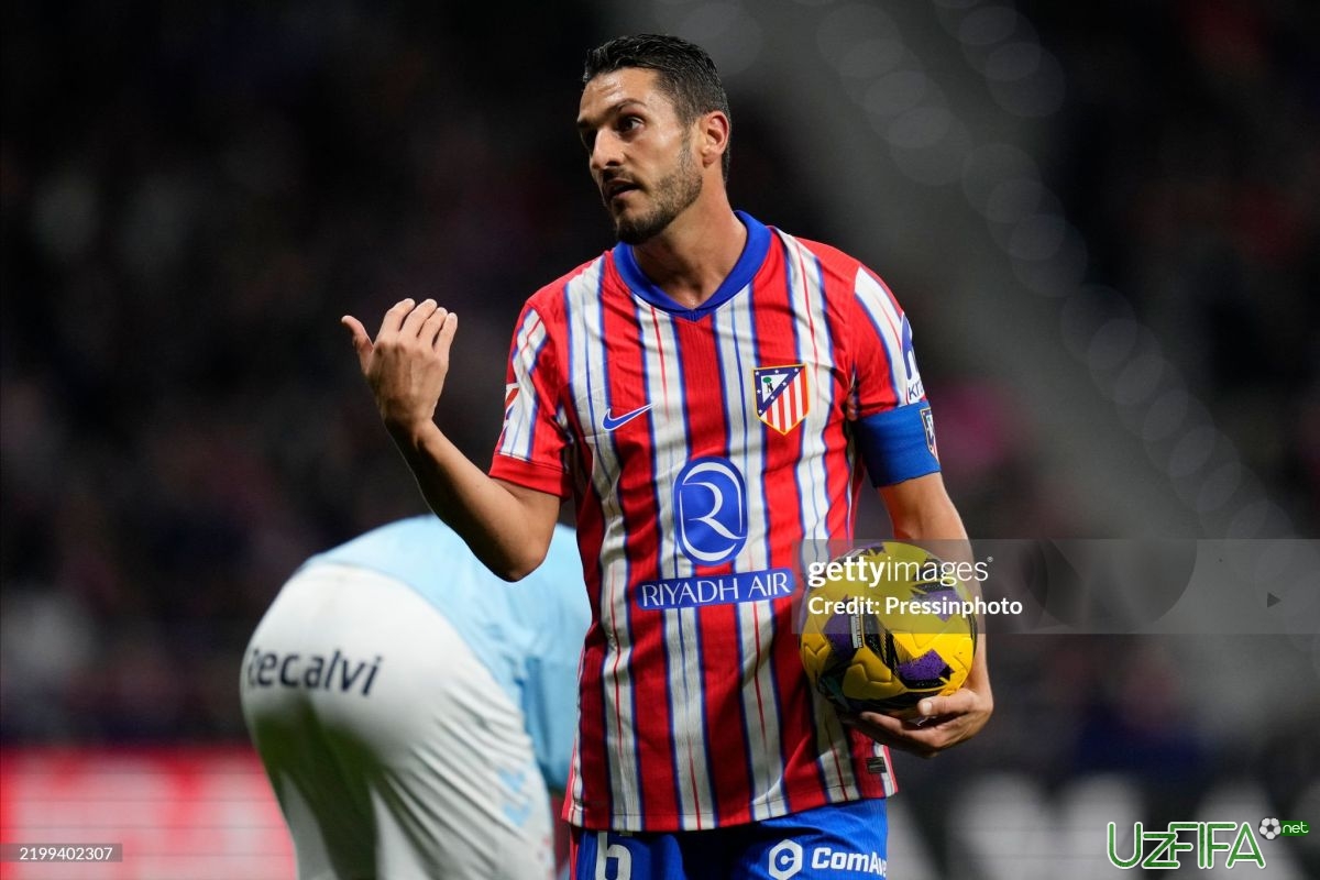 "Atletiko" etakchisi jarohat tufayli bir yarim oyni o'tkazib yuboradi - uzfifa.net.