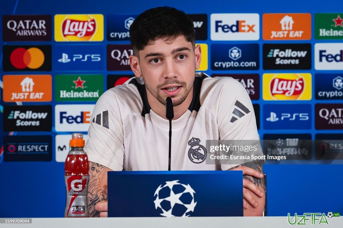 Valverde "Man Siti" bilan o'yin haqida: "Real" ushbu kechani muxlislar uchun unitilmas qilishga harakat qiladi" - uzfifa.net.